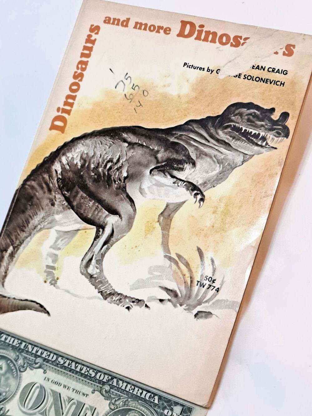 DINOSAURS and more DINOSAURS by M. Jean Craig (Scholastic PB TW 774.)